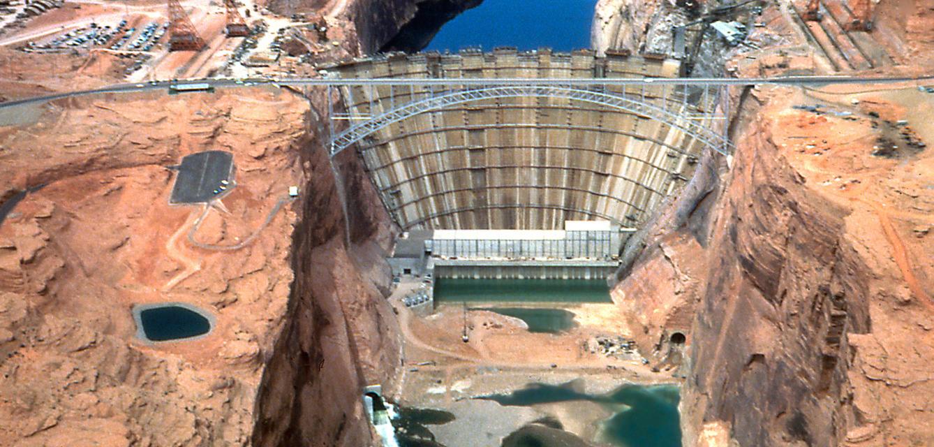 Glen Canyon Dam Construction